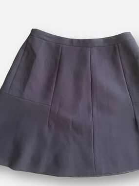 Dark Navy skirt twill perfect condition fit and flare mini skirt size 4